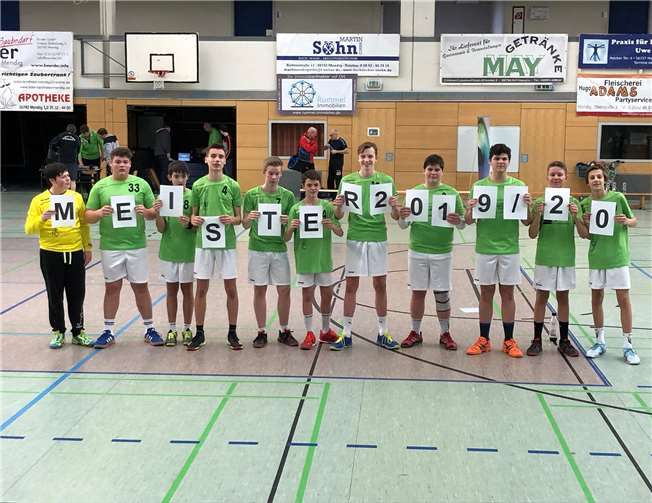 Die Staffelmeister der Saison 2019/20.Foto: TuS Grün Weiß Mendig