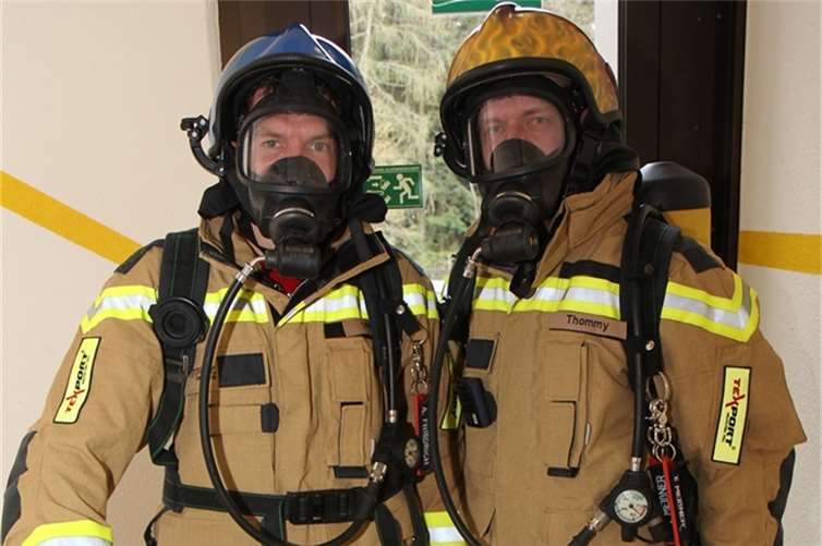 Die Stair Hunters aus Bad Ems: Andreas „Krümel“ Friedrich (links) und Thomas Meißner. -WW-Willi Willig
