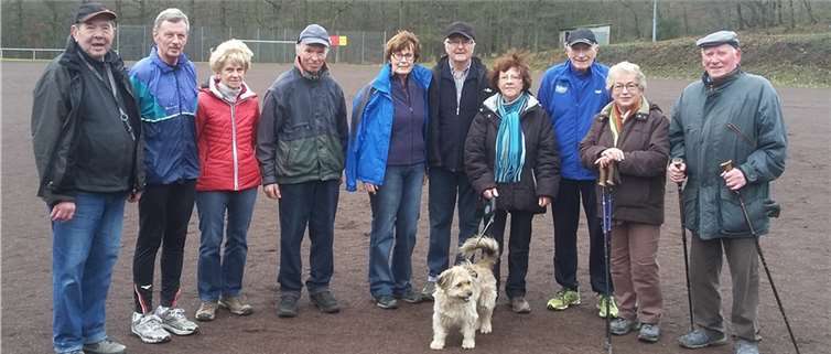 Die Stammteilnehmer der Stunde der Bewegung. privat