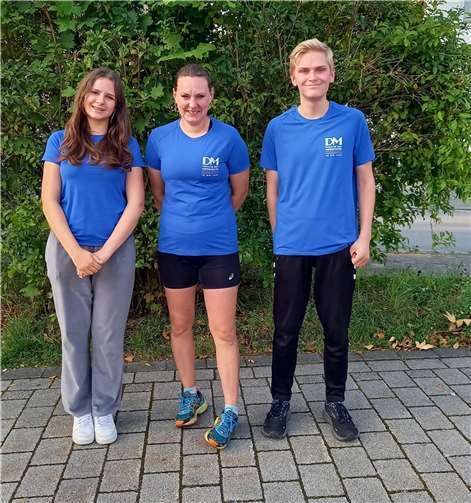 Die Starter des BSC Adenau: Klara Görgen, Anke Schirmer, Leo Görgen  Foto: Claudia Metz-Schmitt