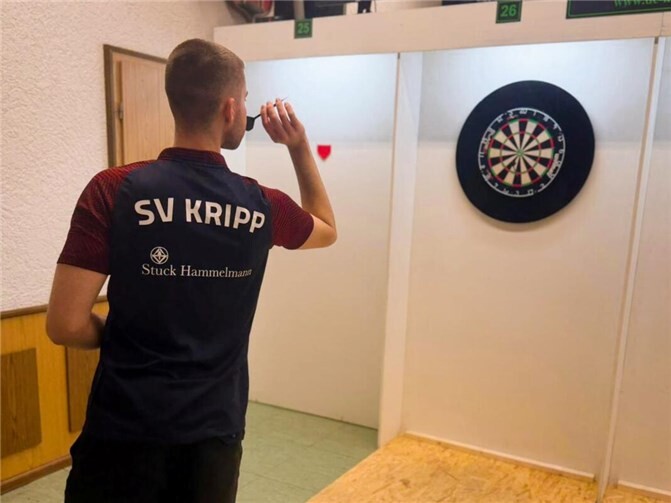 Die Steeldarter des SV Kripp waren am Sonntag, 25. Januar, beim vierten Blockspieltag der Bezirksliga 4 im Einsatz. Foto: privat