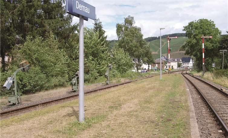 Die Stellwerkstechnik ab der Ahr (hier in Dernau) hat sich über Jahrzehnte bewährt. -WITE-