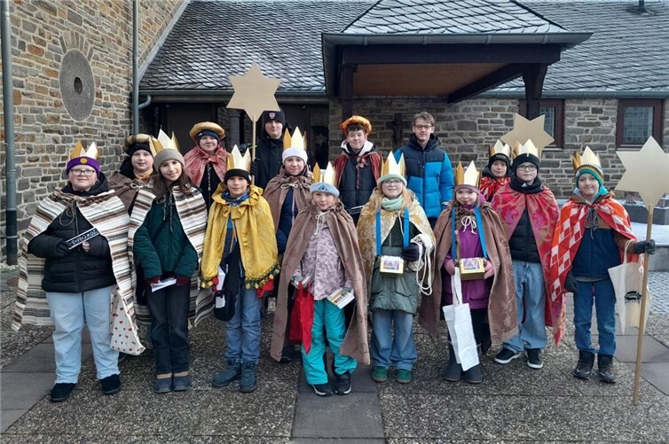 Die Sternsinger aus Kattenes. Foto: Salima Schmidt