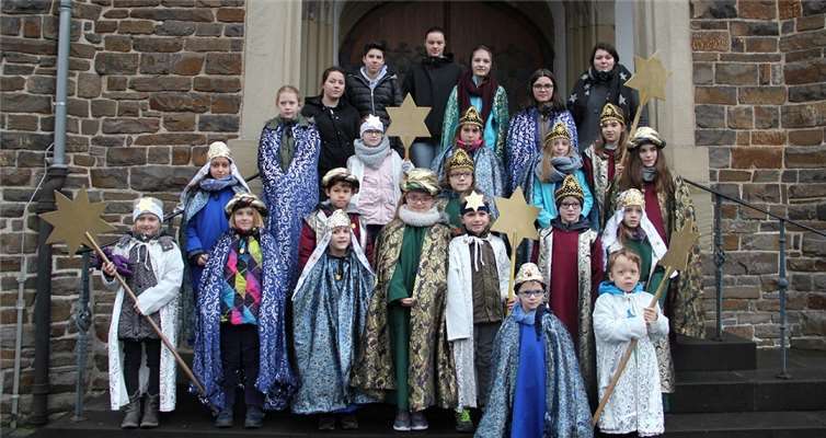 Die Sternsinger aus Oberfell.Privat