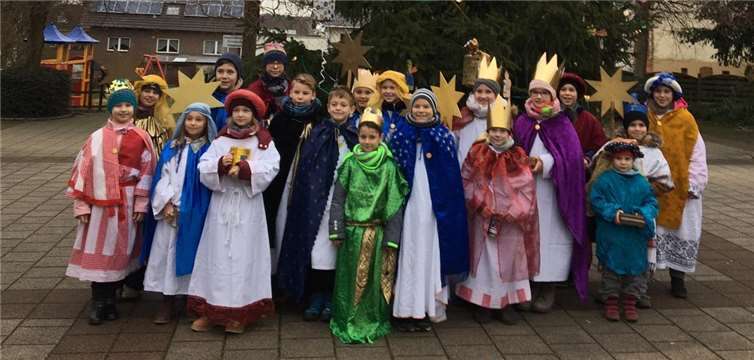 Die Sternsinger aus Oedingen.Foto: privat