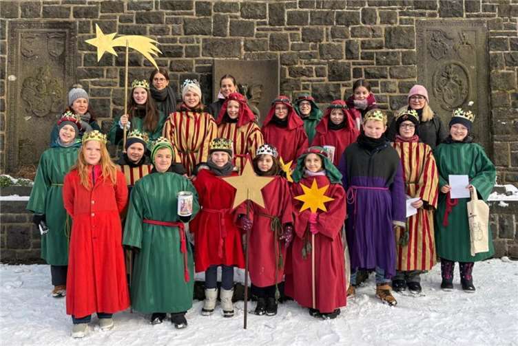 Die Sternsinger aus St. Johann.