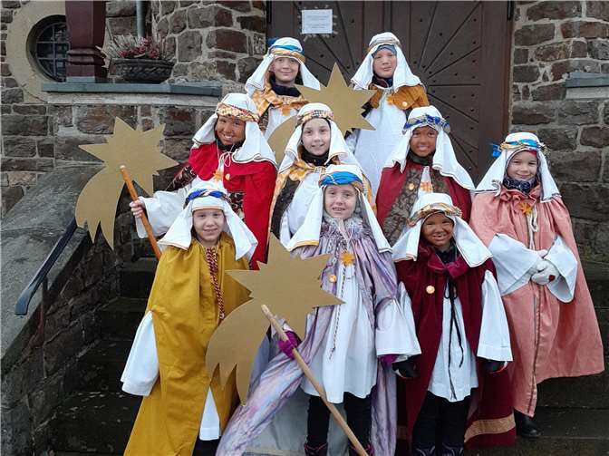 Die Sternsinger aus Wimbach.Foto: privat
