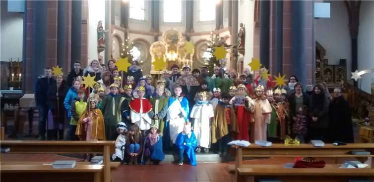 Die Sternsinger der Pfarreiengemeinschaft Remagen. Privat