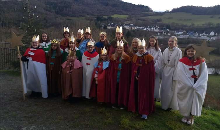 Die Sternsinger kommen am Freitag, 3.Januar, ab 14 Uhr in den Orten Brück und Pützfeld, um den Segen zu bringen.
