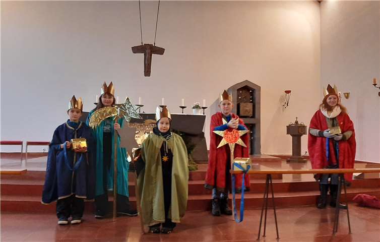 Die Sternsinger konnten Spenden in Höhe von 750 Euro zusammentragen. Foto: privat