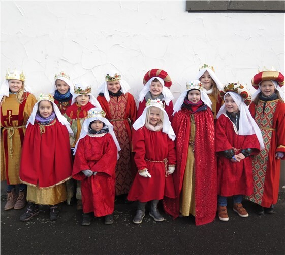 Die Sternsinger sammelten unterdem Motto: „Frieden – Im Libanon und weltweit“. Foto: privat