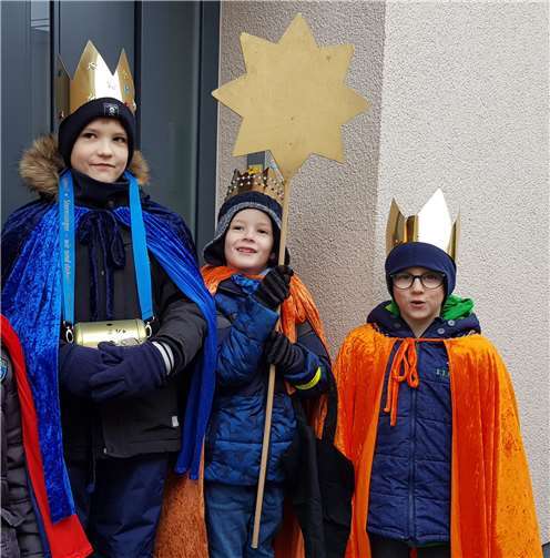 Die Sternsinger waren im Kirchspiel Anhausen unterwegs. Foto: privat
