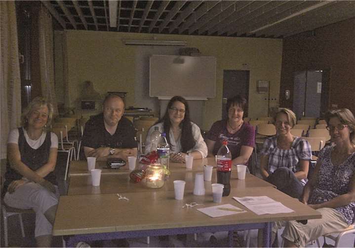 Die Steuergruppe des Elterntreffs.  Privat