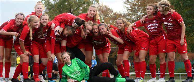 Die Stimmung bei den B- Mädchen stimmte.