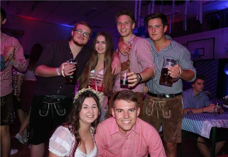 Die Stimmung bei den Jugendlichen war von Anfang an ausgezeichnet.