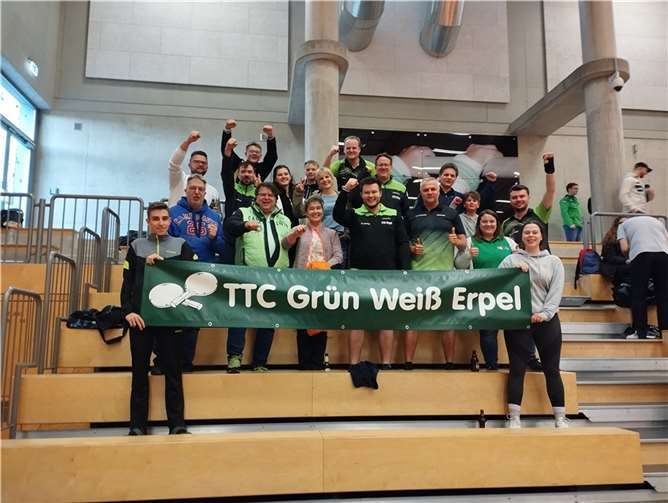 Die Stimmung war spitze. Quellen: TTC „Grün Weiß“ Erpel