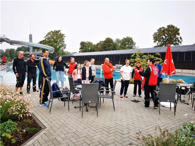 Die Stimmung war trotz kühler Außentemperaturen gut.  Foto: privat