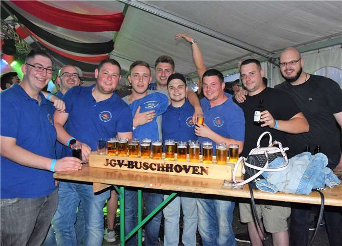 Die Stimmung war wie immer bestens.