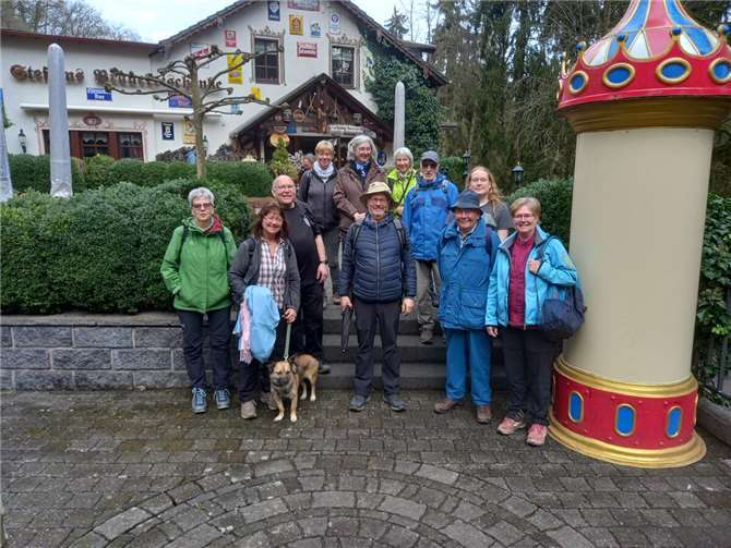 Wanderung von Kalenborn nach Linz Die Stimmung war wie immer sehr gut. Foto: privat