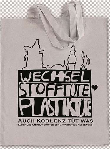 Die Stofftasche der Grundschulreporter. Privat