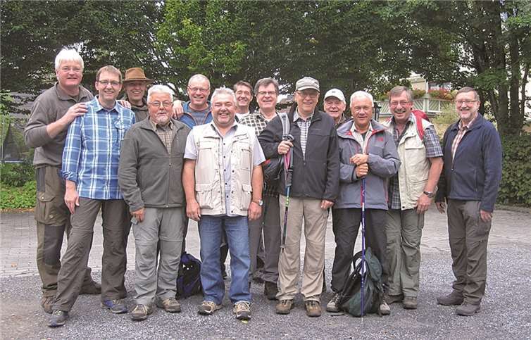 Die "Strahlemänner von Boom" (Bubenheim) erlebten ein fröhliches Wanderwochenende im Sauerland. Privat