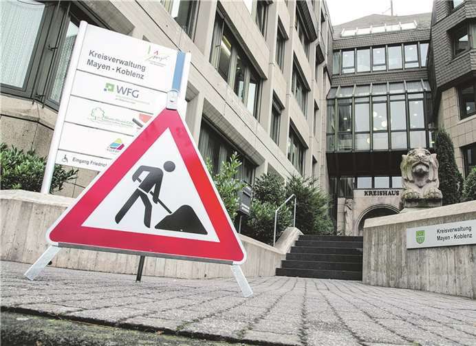 Die Straßenverkehrsbehörde bezieht für einen Monat ein Ausweichquartier im Erdgeschoss des Kreishauses. privat