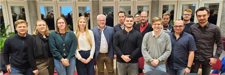 Die Studierenden der HöV bei der Verbandsgemeinderatssitzung in Kaisersesch. Foto: Thomas Schäfer