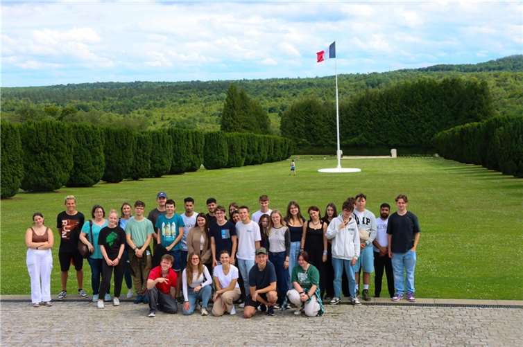 Die Stufe 12 unternahm eine Bildungsreise nach Frankreich.  Foto: Ann-Kathrin Take