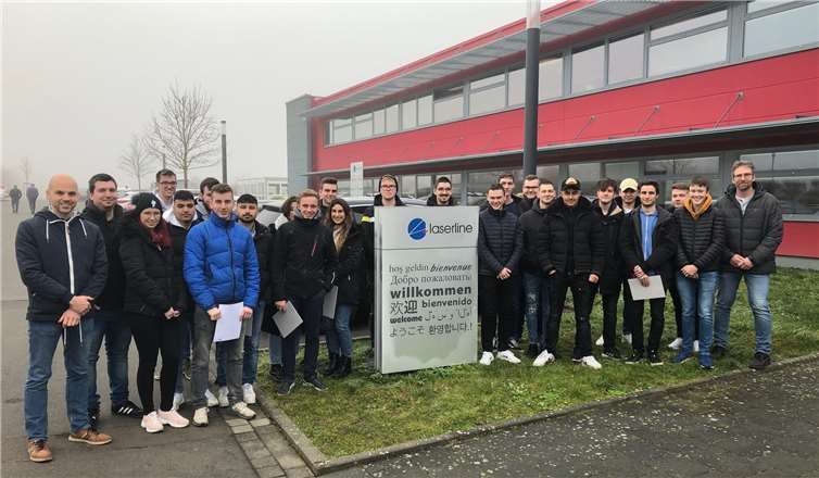 Die Stufe 13 der August-Horch-Schule macht einen Ausflug nach Mühlheim-Kärlich. Foto: privat