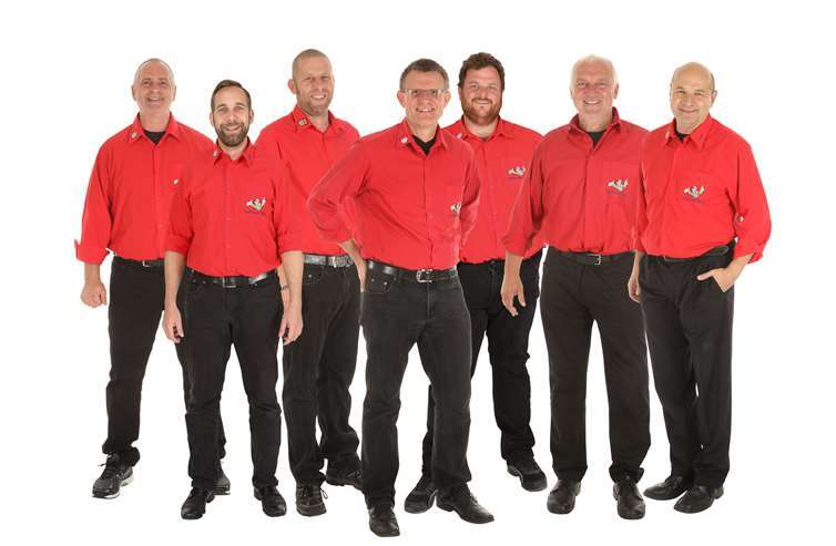 Die Sudhaus-Boys sorgen am Veilchendienstag im Historica-Gewölbe für Stimmung. Foto: Sudhaus-Boys