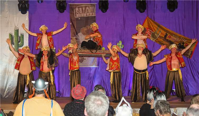 Die Swinging Woodlegs entführten das Publikum ins reich von 1001 Nacht. Fotos: Thorsten Wüst/Fotografie-TW@web.de