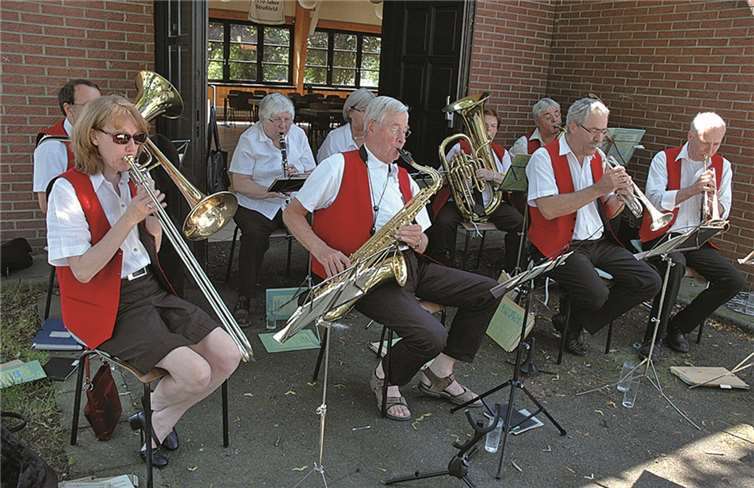 Die Swisttal-Musikanten sorgten für die musikalische Unterhaltung.