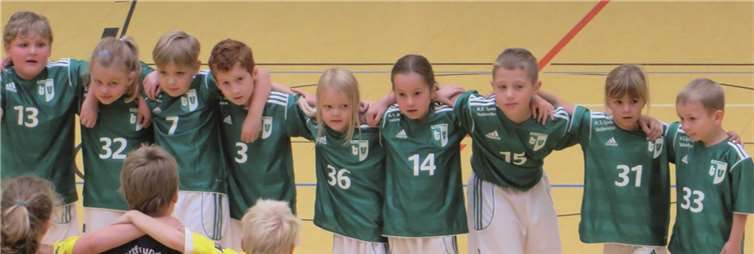 Die TVB B1 kurz vor Spielbeginn.privat