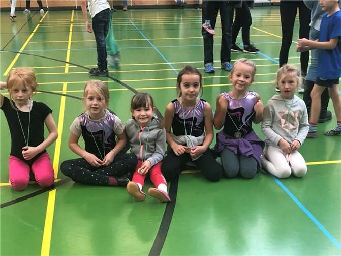 Die TVW Mädchen.  Foto: Turnverein Weitersburg