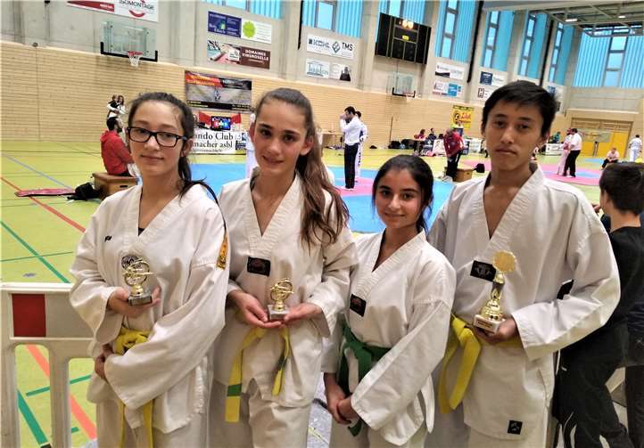Die Taekwondo-Sportler des TuWi Adenau.privat