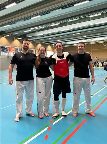 Die Taekwondo-Sportler waren beim überregionalen Sparringstreff in Stadthagen zu Gast. Foto: privat