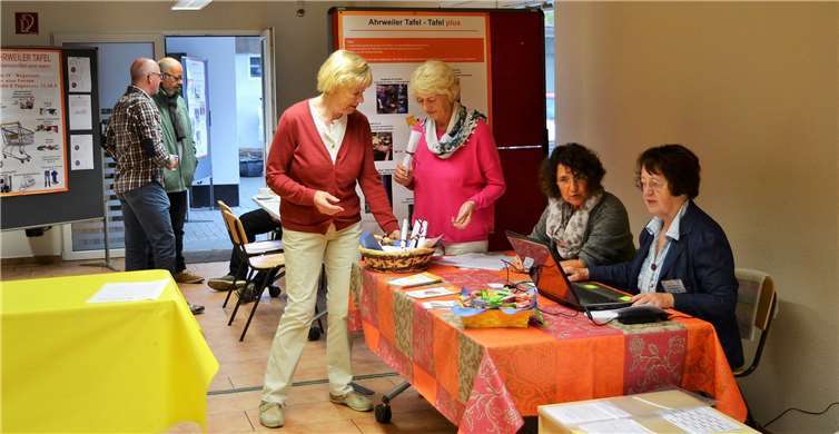 Die „Tafel Ahrweiler“ stellt sich beim Tag der offenen Tür vor.Privat