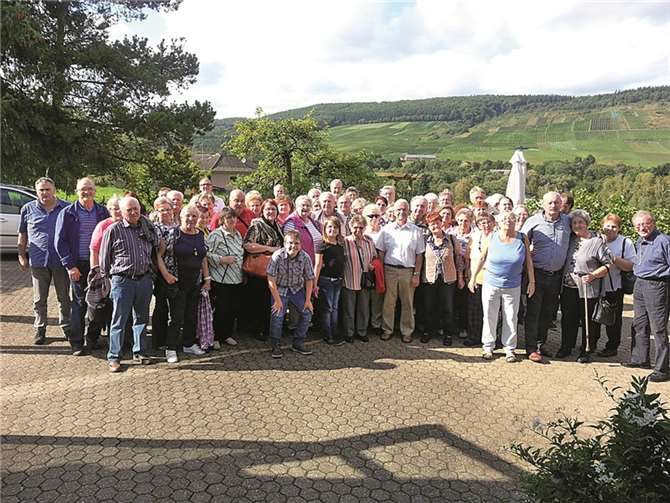 Die Tagesfahrt führte den Sozialverband Raubach nach Bernkastel-Kues. privat