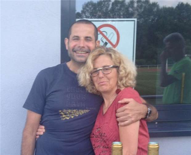 Die Tagessieger Thomas und Gabi Jettkant.