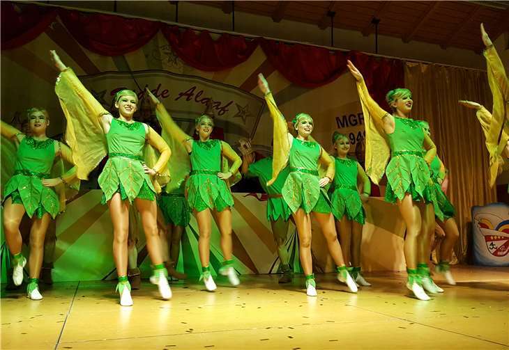 Die „Tanzenden Sterne“ aus Emmelshausen zeigten wieder einmal mehr ihr kaum zu überbietendes tänzerisches Können.