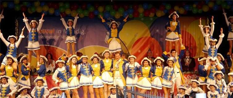 Die Tanzgarde der Stadtsoldaten.Privat