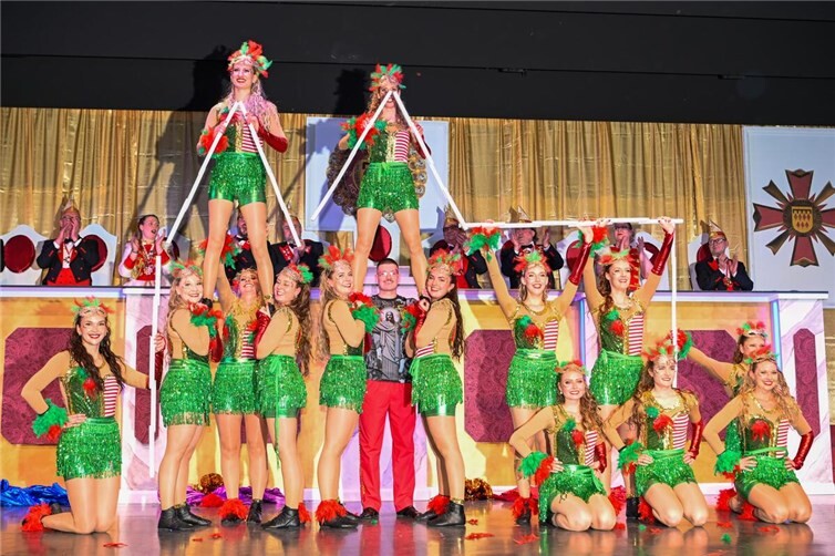 Die Tanzgruppe Auderath.