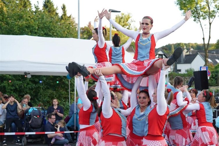 Die Tanzgruppe Villipas begeisterte die Zuschauer 