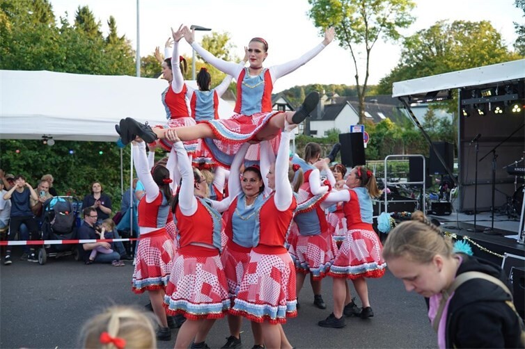 Die Tanzgruppe Villipas begeisterte die Zuschauer