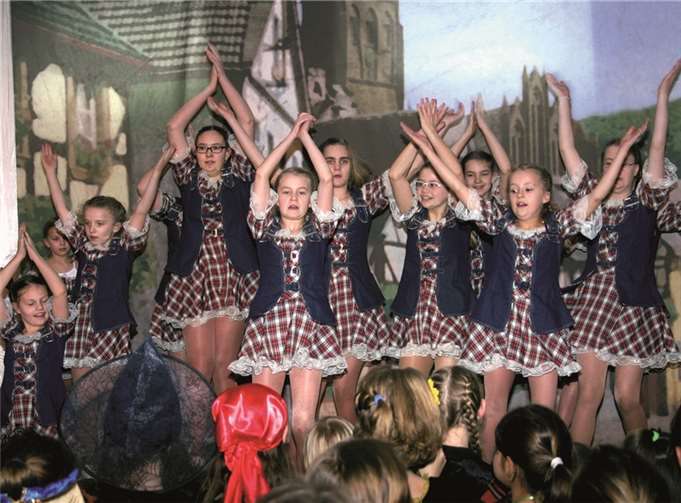 Die „Tanzmäuse“ aus Kripp im tollen Western-Style.