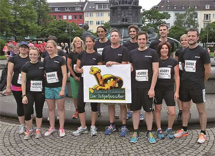 Die „Tatzelpauker“, Lehrer und Lehrerinnen der Realschule plus und Fachoberschule Untermosel, nahmen erfolgreich am Münz-Firmenlauf teil. Privat