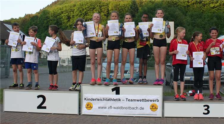 VfL-Teams sind Kreismeister in allen Wertungen Die Teams des VfL-Waldbreitbach waren bei dem Wettbewerb nicht zu schlagen. privat