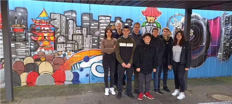 Die Technik-AG der Realschule Plus Cochem hat wieder einmal zur-Spraydose gegriffen. Foto: privat