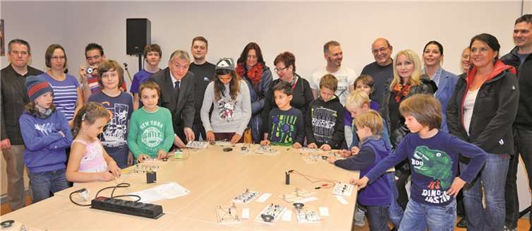 Die Technik-Camps im Haus der Familie kamen im vergangenen Jahr bestens an. Deshalb wird ein solches Camp auch während der anstehenden Osterferien angeboten. Stadtverwaltung/Maurer
