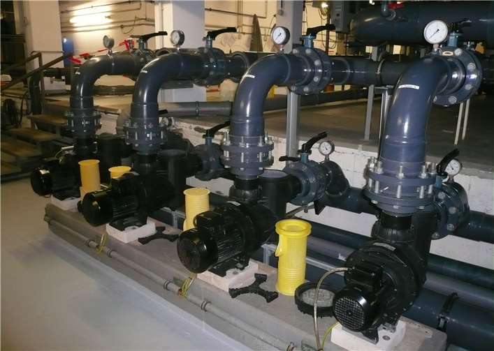 Die Technik hinter den Kulissen bekommen Badegäste nicht zu sehen, sie ist aber entscheidend für den Badebetrieb und die Hygiene.Fotos: privat